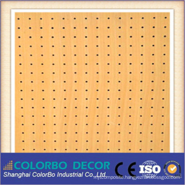 Wooden Gutter Perforated Strip Acoustic Panel
